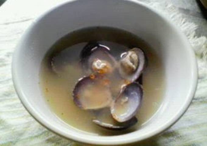 Step-by-Step Guide to Prepare Quick Our Family&amp;#39;s Shijimi Clam Miso Soup