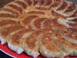 restaurant style gyoza
