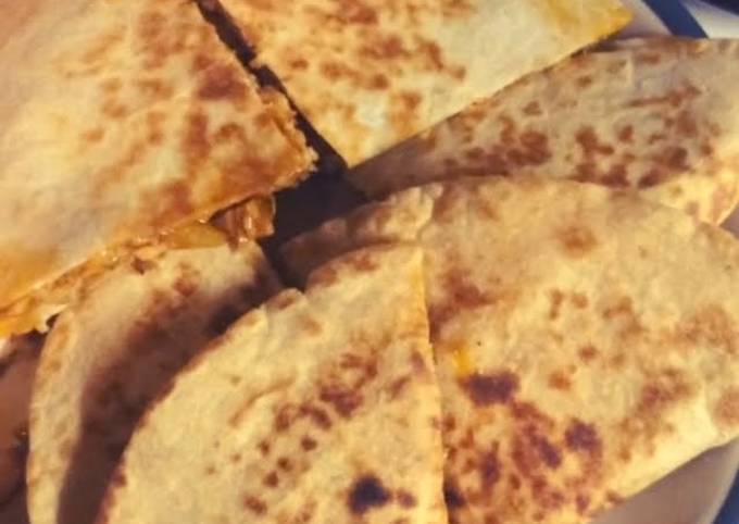 Steps to Prepare Any-night-of-the-week Chicken Quesadillas