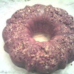 A picture of Aunt Cathys' Bacardi Rum Cake.