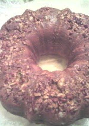 A picture of Aunt Cathys' Bacardi Rum Cake.