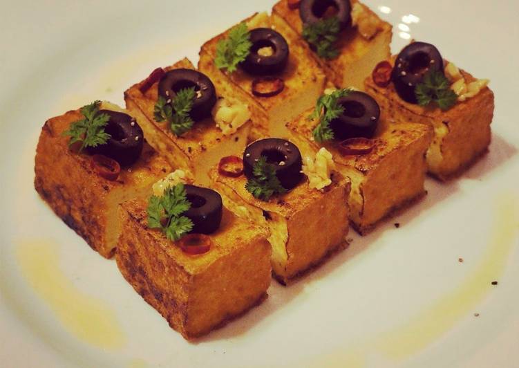 Recipe of Ultimate Easy and Quick Dish! Tofu Peperoncino