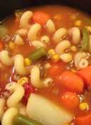 Vegetable Soup With Hamburger Meat