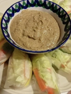 Una foto de Nems vegetales