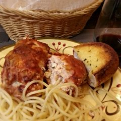 A picture of Ricotta Stuffed Chicken Breasts.