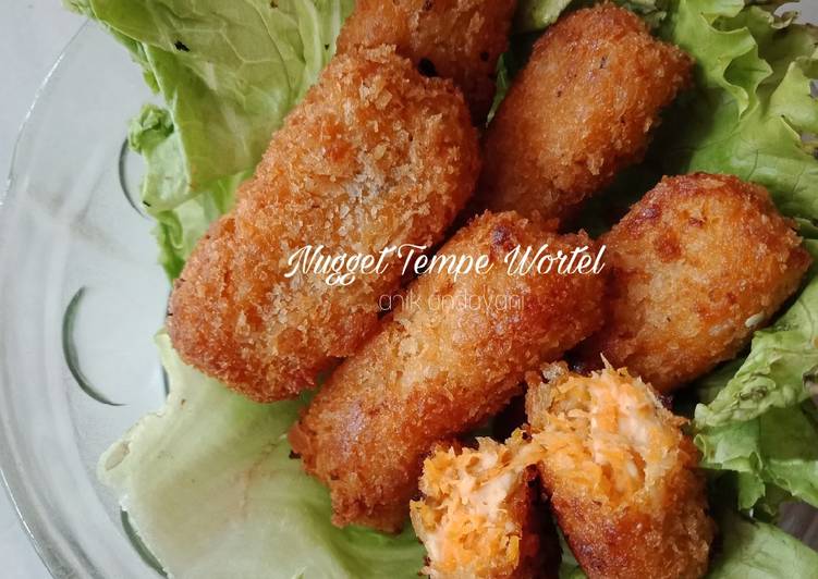 Resep Nugget Tempe wortel Anti Gagal