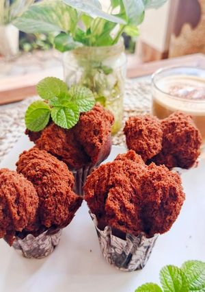 Foto resep Bolu Kukus Coklat gluten-free