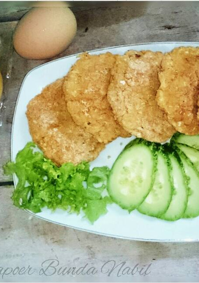 Foto resep Pattie Chicken Burger ala Bunda Nabil