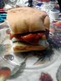 Easy Pepperoni Pineapple Pizza Bread Burgers