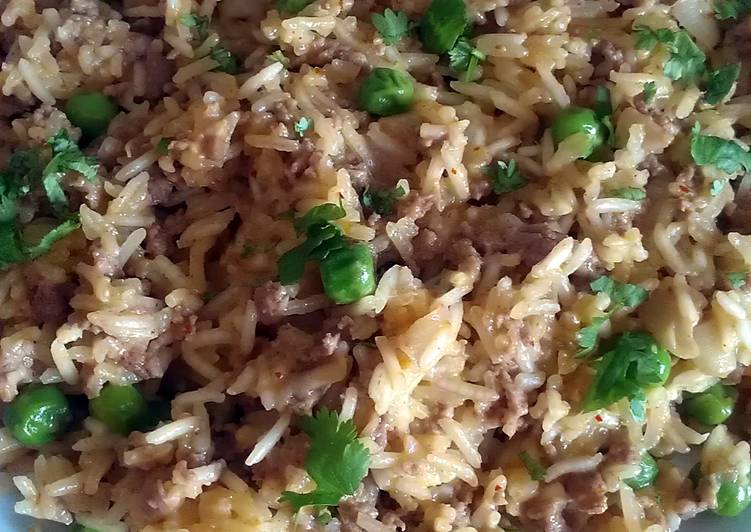 Recipe of Favorite Vickys Spiced Lamb &amp; Coconut Pilaf, GF DF EF SF NF