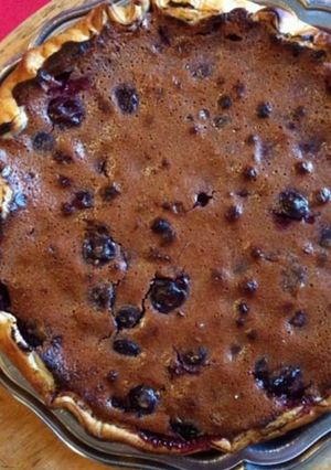 Une photo de Tarte aux cerises noires