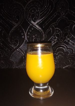صورة لوصفة عصير المانجو والفواكه المشكلة 😋