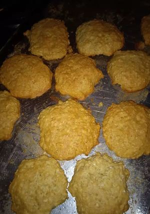 Una foto de Galletas de avena simples