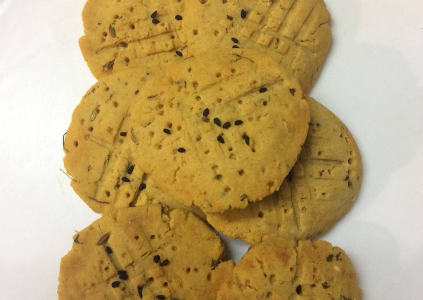 Green Tea baked Savoury Disc