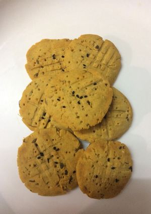 A picture of Green Tea baked Savoury Disc.