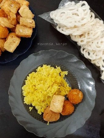 Cara Sederhana Membuat Resep  Nasi Kuning Super Praktis yang Sempurna, Enak Banget