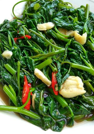 Foto resep CAH kangkung bawang putih