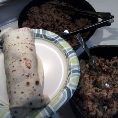 A picture of Carne Asada Burritos.