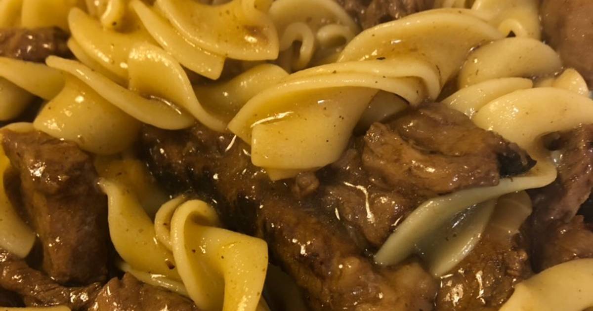 Beef Tips and Noodles Recipe by SherryRandall: The Leftover Chronicles ...