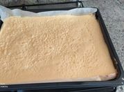 Una foto de bizcocho celíaco thermomix