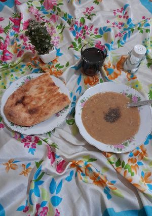 عکسی از دستور شله مشهدی
