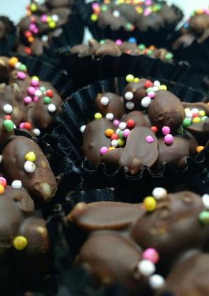 Foto resep Coklat kacang coklat