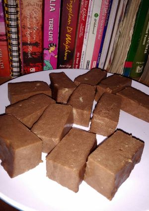 Foto resep Puding Brownies sederhana