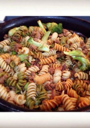 A picture of Asian Pasta.