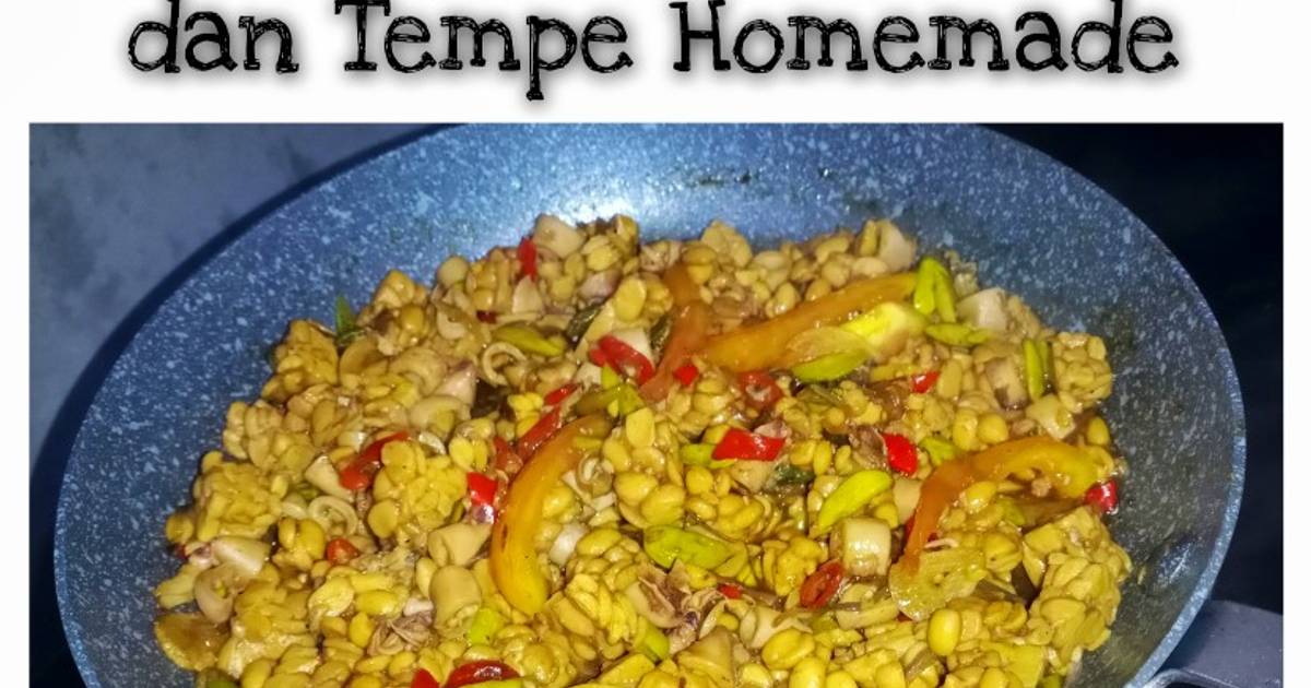 Resep Oseng Cumi Asin Pete Dan Tempe Oleh Widiya Febriani Cookpad