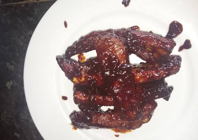 Recipe of Homemade Amaretto and bourbon BBQ sauce/marinade