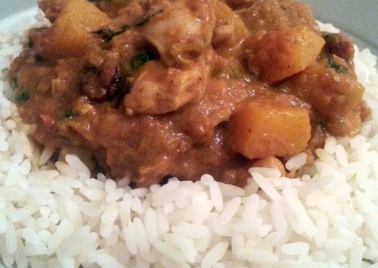 Chicken and Butternut Squash Curry