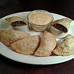 A picture of Beef and Cheese Empanadas.
