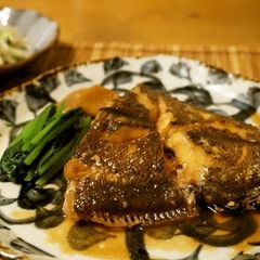 A picture of Flounder with Roe Simmer - My Mother's Recipe.