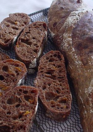 A picture of Mocha French Bread (Made with Yeast).
