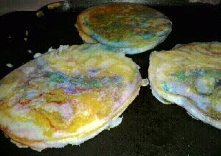 Steps to Prepare Perfect Swirl mothers day pancakes