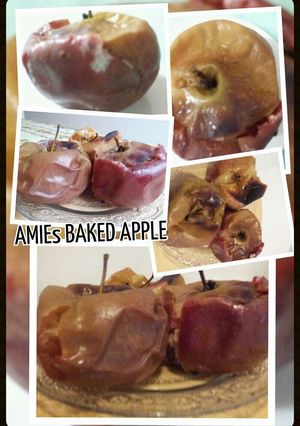 A picture of AMIEs BAKED APPLES.