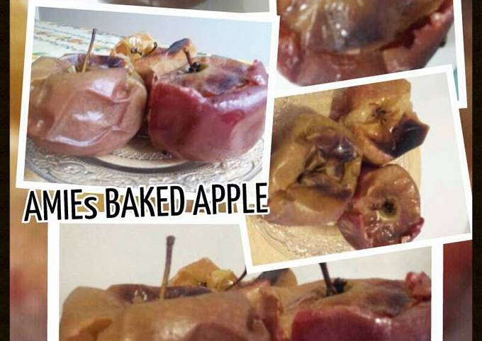 Recipe of Super Quick Homemade AMIEs BAKED APPLES