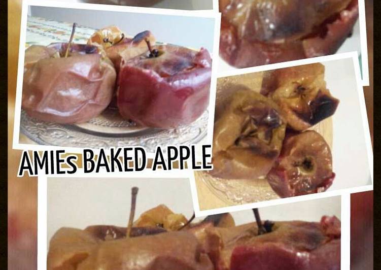 Easiest Way to Prepare Super Quick Homemade AMIEs BAKED APPLES