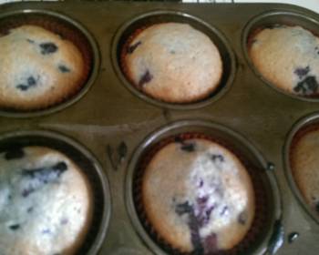 Unique Cuisine Devilish Blueberry Muffins Practical Delicious