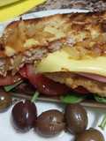 Bocadillo de hamburguesa