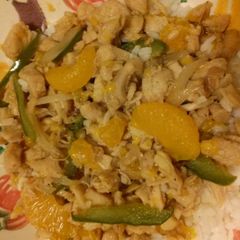 A picture of Sweet& Sunny Mandarin Chicken Stir-Fry.