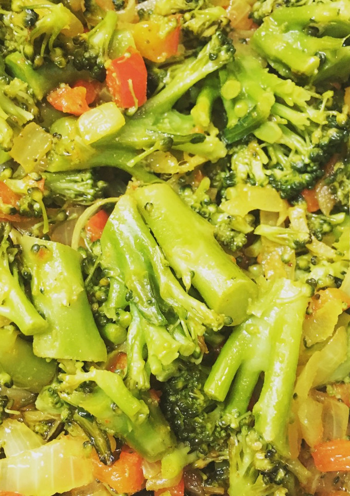 Una foto de Verduras salteadas