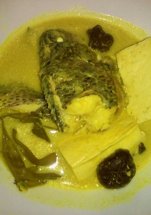 Foto resep Gulai masin campur tahu