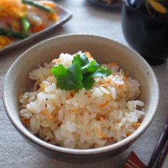 A picture of Sakura Shrimp Seasoned Rice.