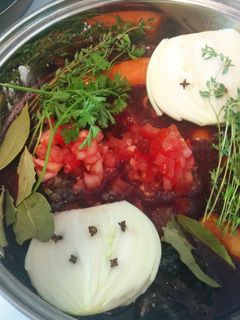 A picture of Boeuf Bourguignon.