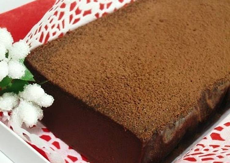 Recipe of Homemade Chocolate Terrine