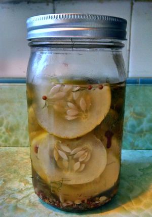 A picture of Spicy Pickles.