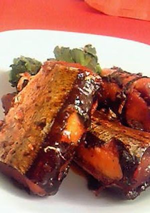 A picture of Pacific Saury Sweetened Simmered Fish.