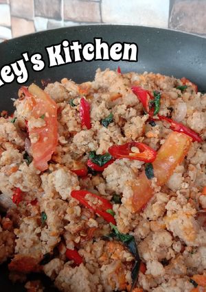 Foto resep 9. Oseng Oncom Daun Kemangi