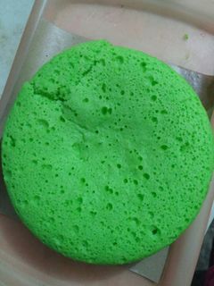 Foto resep Bolu pandan kukus #pekaninspirasi